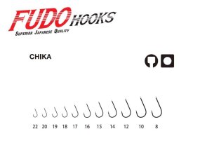 Háčik Fudo 1801 Chika Black Nickel