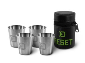 Set nerezových pohárikov RESET