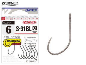 Háčiky Owner 51614 S-31bl