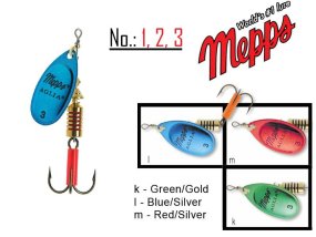 Rotačka Mepps Aglia Platinum 2