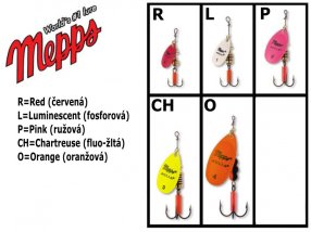 Rotačka Mepps Aglia Fluo 0
