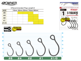Háčiky Owner 51626 S-75blm