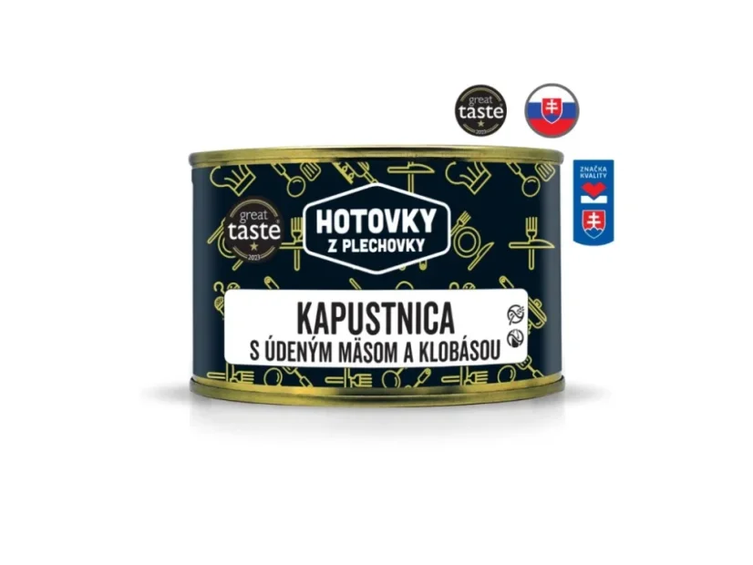 Kapustnica s údeným mäsom a klobásou 400ml