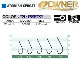 Háčik Owner Worm-bh Sproat