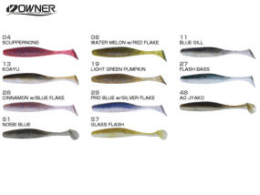 Nástraha Owner Juster Shad Gn-23 10,6 Cm