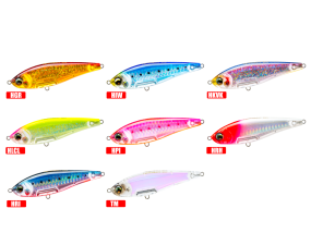 Wobler YO - ZURI & DUEL Duel L-blue Twitchbait 9 Cm