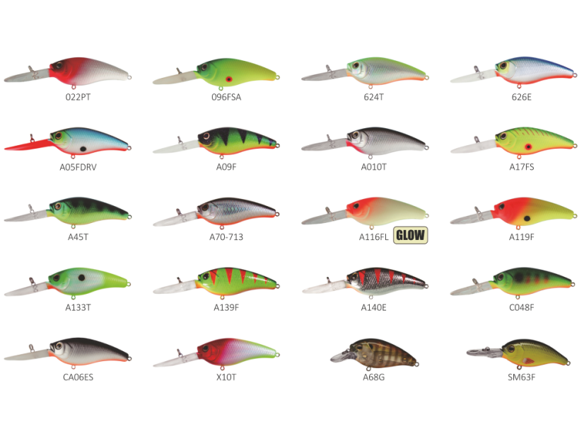 Wobler Strike Pro Crankee Deep Diver 7 cm