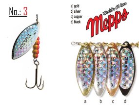 Rotačka Mepps Aglia Long Rainbo 3 Copper