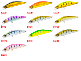 Nástraha YO - ZURI & DUEL Hardcore Trout Heavy Flat 8 Cm