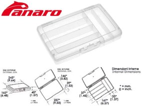 Rybársky box PLASTICA PANARO 191