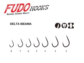 Háčik Fudo 0011 Delta Iseama Black Nickel