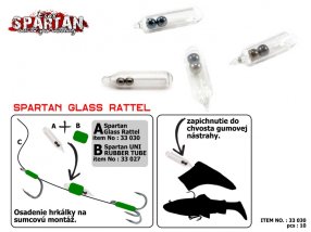 Spartan Sklenené Hrkálky Glass Rattel