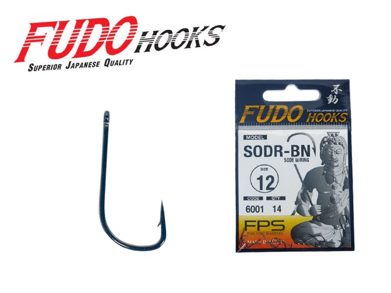 Háčik Fudo 6001 Sodr Black Nickel