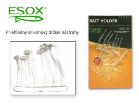 Esox Silikónové Úchyty Silicone Bait Holder, 24 Ks