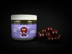 Dipované Boilies Dudi Bait Forest Squid 100g Rozpustné (Solubile)