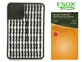Esox Peletové Zarážky  Pellets Stop Set