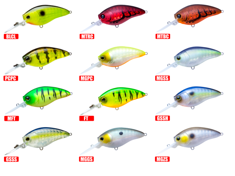 YO - ZURI & DUEL  3dr-x Crank Mr 5 Cm F