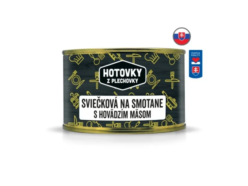 Sviečková na smotane s hovädzím mäsom 400g