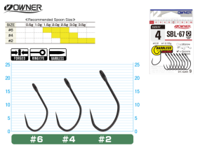 Háčiky Owner 51742 Sbl-67