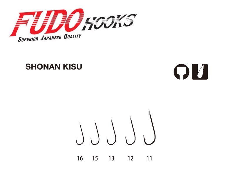 Háčik Fudo 4001 Shonan Kisu Black Nickel