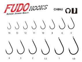 Háčik Fudo 1001 Chinu Black Nickel