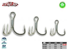 Spartan Trojháčik Cat Treble Hook