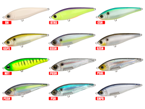 Wobler YO - ZURI & DUEL 3db Twitchbait Slow Sinking 11 Cm Ss