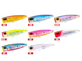 Popper YO - ZURI & DUEL Duel L-blue Bubble Jet 9 Cm