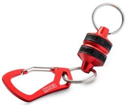 Magnetický klip s karabínou červený - Rapala RCD