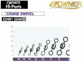 Obratlíky Owner 52481 Crane Swivel