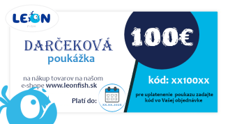Darčekový poukaz v hodnote 100 €
