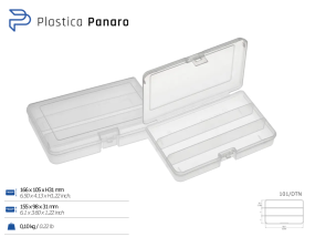 Rybársky plastový box PLASTICA PANARO 101/DTN