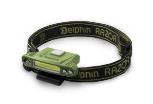 Čelová lampa RAZOR USB