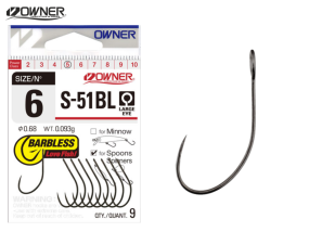 Háčiky Owner 51627 S-51 Bl