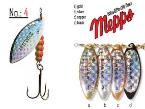 Rotačka Mepps Aglia Long Rainbo 4 Black