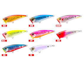 Popper YO - ZURI & DUEL Duel L-blue Spit Pop 7 Cm