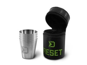 Set nerezových pohárikov RESET