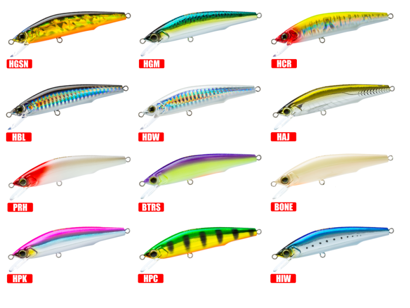 Wobler YO - ZURI & DUEL Mag™ Minnow Jr F 9 Cm